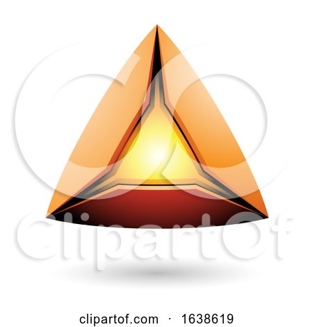 Glowing Triangle Design by cidepix