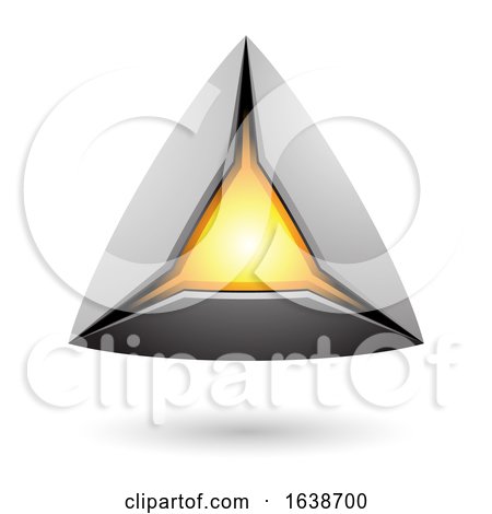Glowing Triangle Design by cidepix