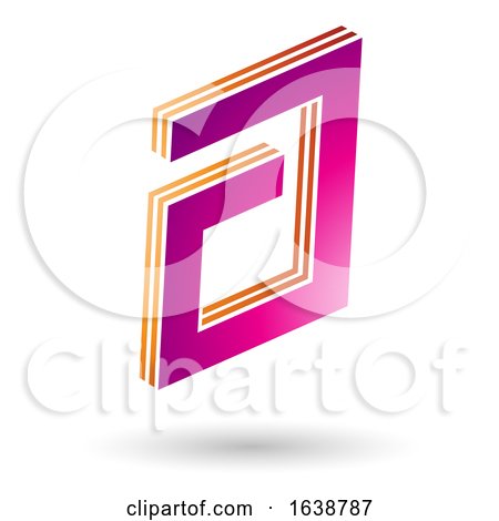 Rectangular Layered Letter a Logo by cidepix