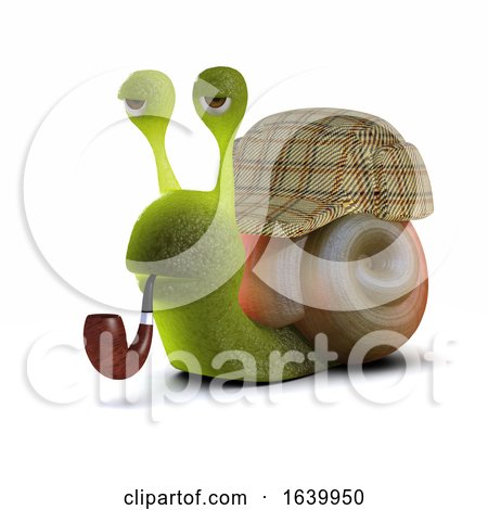 3d Sherlock Snail by Steve Young