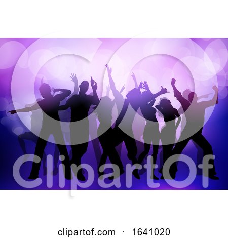 Party Crowd Background by KJ Pargeter