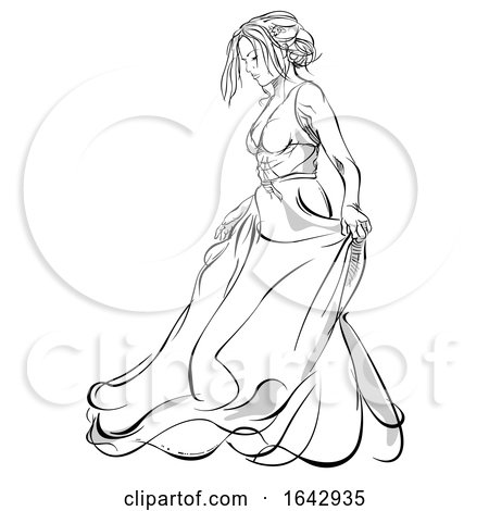 Sketched Bride by dero