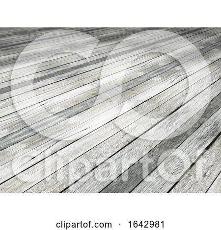 Grunge Wooden Floorboards Texture Background by KJ Pargeter
