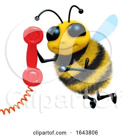 3d Telephone Bee by Steve Young