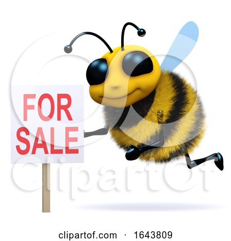 3d Bee for Sale by Steve Young