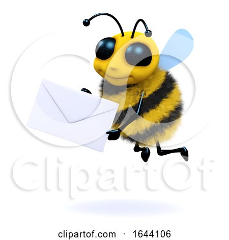 3d Mail Bee by Steve Young