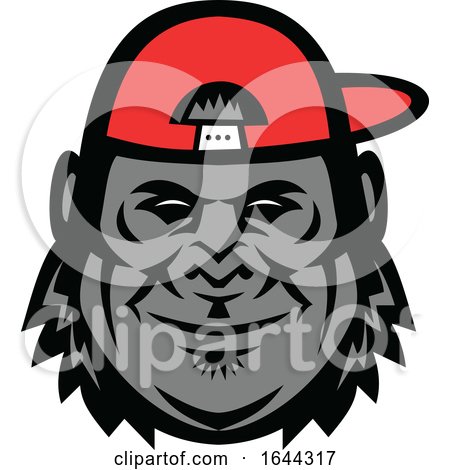 Gorilla-cap-side-HEAD-FRNT-MASCOT by patrimonio