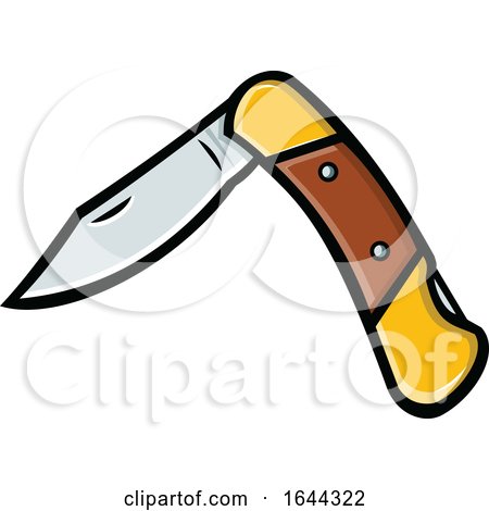 Pocket Knife Retro by patrimonio