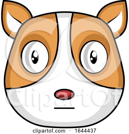 Cartoon Puppy Dog Face Avatar by Morphart Creations
