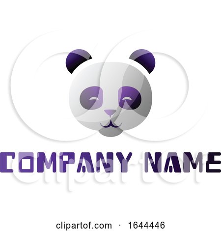 Panda Face and Sample Text by Morphart Creations