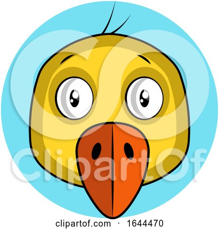 Cartoon Bird Face Avatar by Morphart Creations