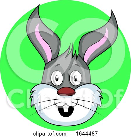 Cartoon Rabbit Face Avatar by Morphart Creations