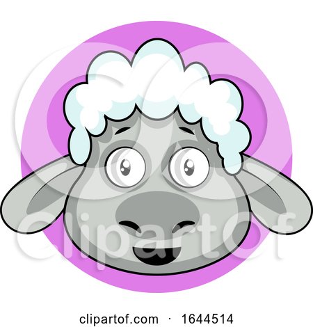 Cartoon Sheep Face Avatar by Morphart Creations