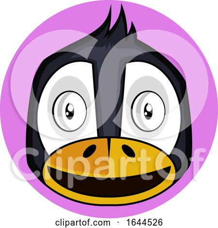 Cartoon Penguin Face Avatar by Morphart Creations