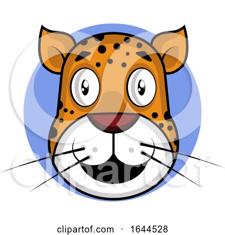 Cartoon Leopard Face Avatar by Morphart Creations
