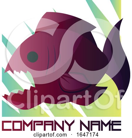 Piranha Logo Design with Sample Text by Morphart Creations