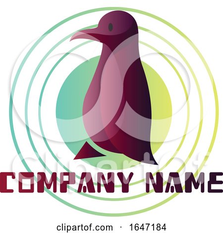 Bird Logo Design with Sample Text by Morphart Creations
