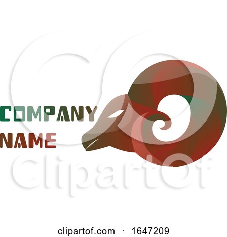 Ram Logo Design with Sample Text by Morphart Creations