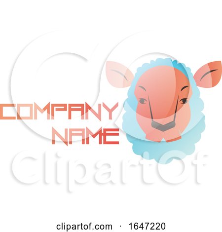 Sheep Logo Design with Sample Text by Morphart Creations