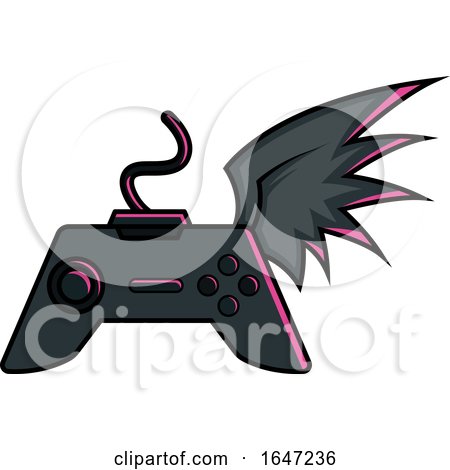 Winged Gamer Joystick by Morphart Creations