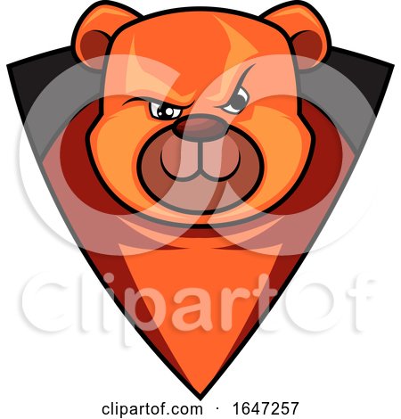 Tough Bear Shield Logo by Morphart Creations