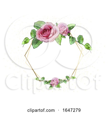 Rose Wedding Frame by dero