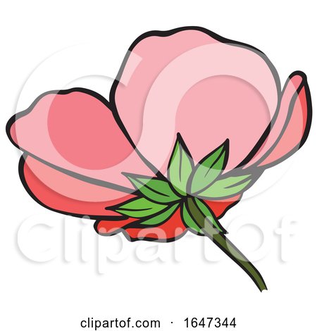 Pink Flower by Cherie Reve
