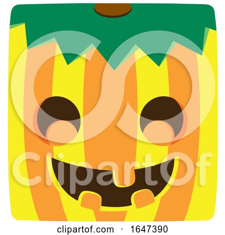 Jackolantern Pumpkin Monster by Cherie Reve