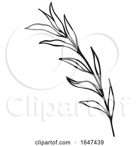 oats clipart black and white tree