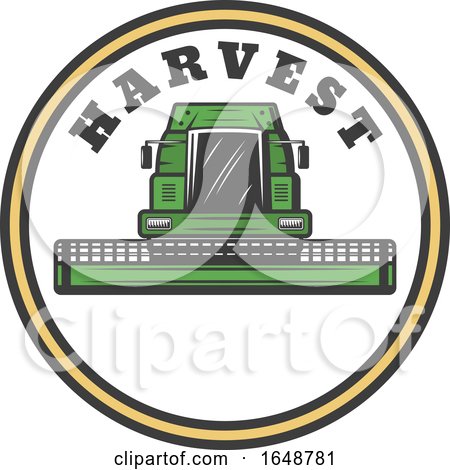 Harvester Machine by Vector Tradition SM