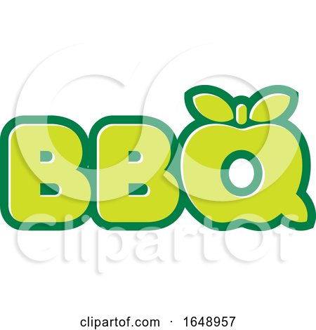 Green BBQ Icon by Lal Perera