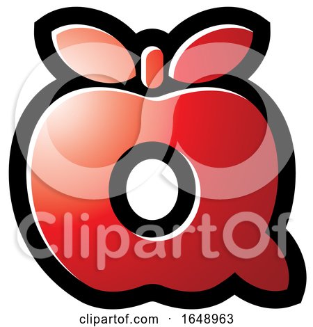 Red Apple Icon by Lal Perera