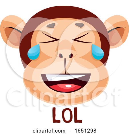 Monkey Laughing by Morphart Creations