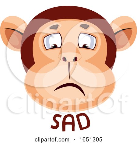 Monkey Is Sad by Morphart Creations