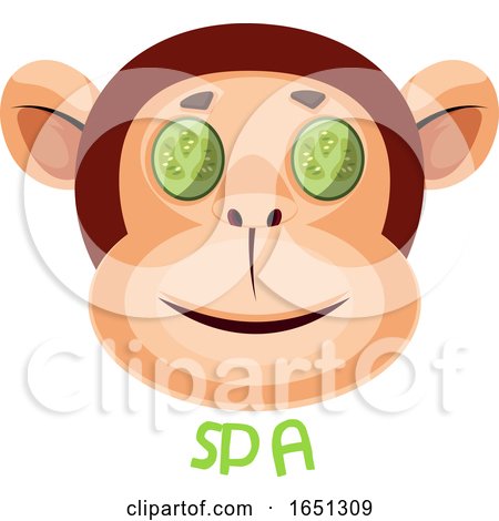 Monkey Is Taking Spa by Morphart Creations