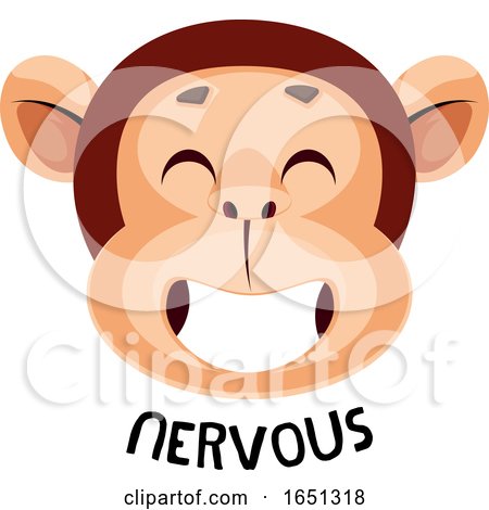 Monkey Is Feeling Nervous by Morphart Creations