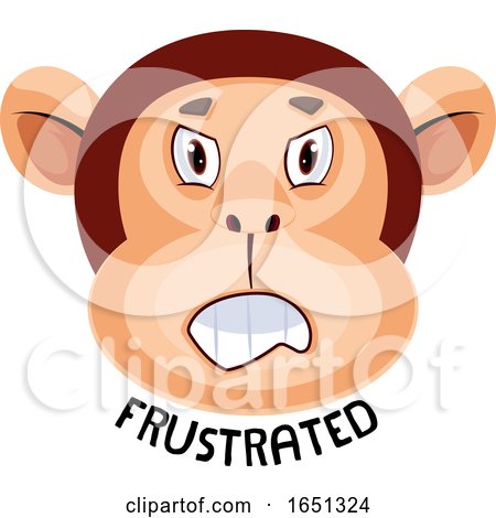 Monkey Is Feeling Frustrated by Morphart Creations