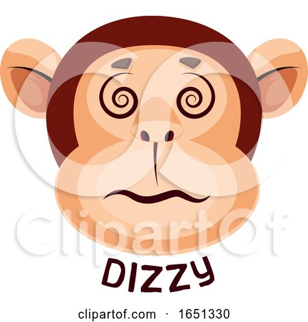 Monkey Is Feeling Dizzy by Morphart Creations