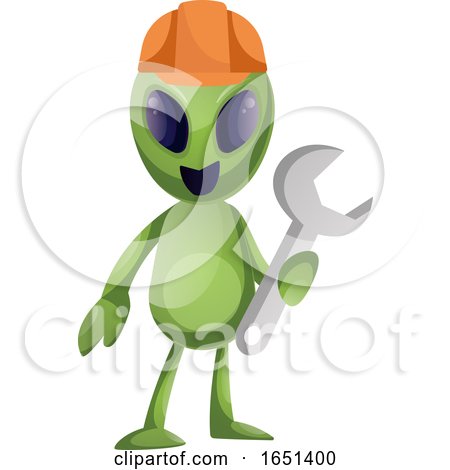 Green Extraterrestrial Alien Being Romantic by Morphart Creations