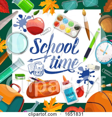 School Time Design by Vector Tradition SM
