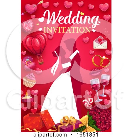 Wedding Invitation Design by Vector Tradition SM