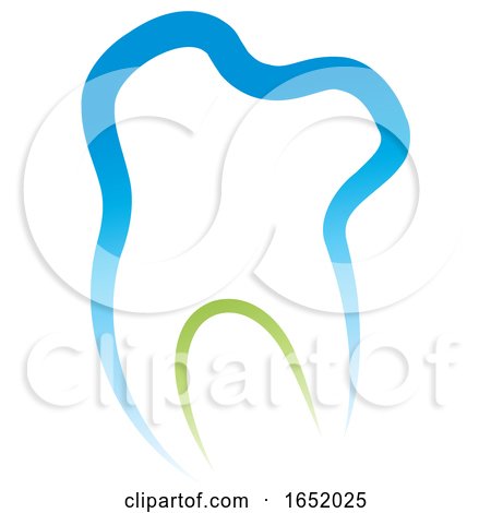 Green and Blue Tooth Design by Lal Perera