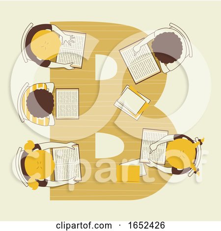 Kids Alphabet Table School Book Illustration by BNP Design Studio