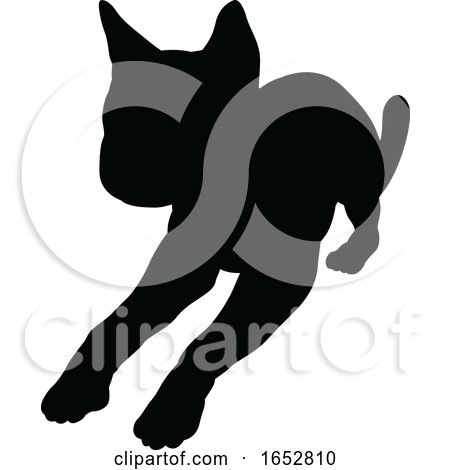 Cat Pet Animal Silhouette by AtStockIllustration