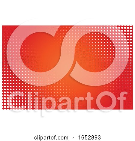 Business Card with a Halftone Dots Design by KJ Pargeter