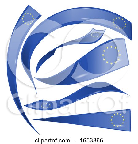 European Flag Banners by Domenico Condello