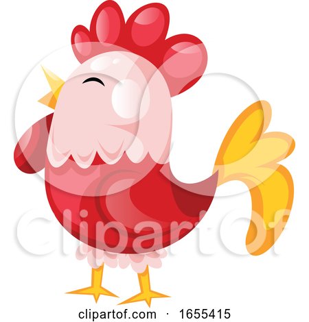 Hen As a Symbol for Chinese New Year by Morphart Creations