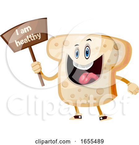 Healthy Bread Illustration Vector by Morphart Creations