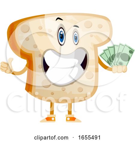 Rich Toast Illustration Vector by Morphart Creations