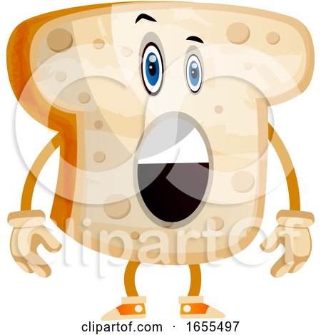 Toast Illustration Vector by Morphart Creations